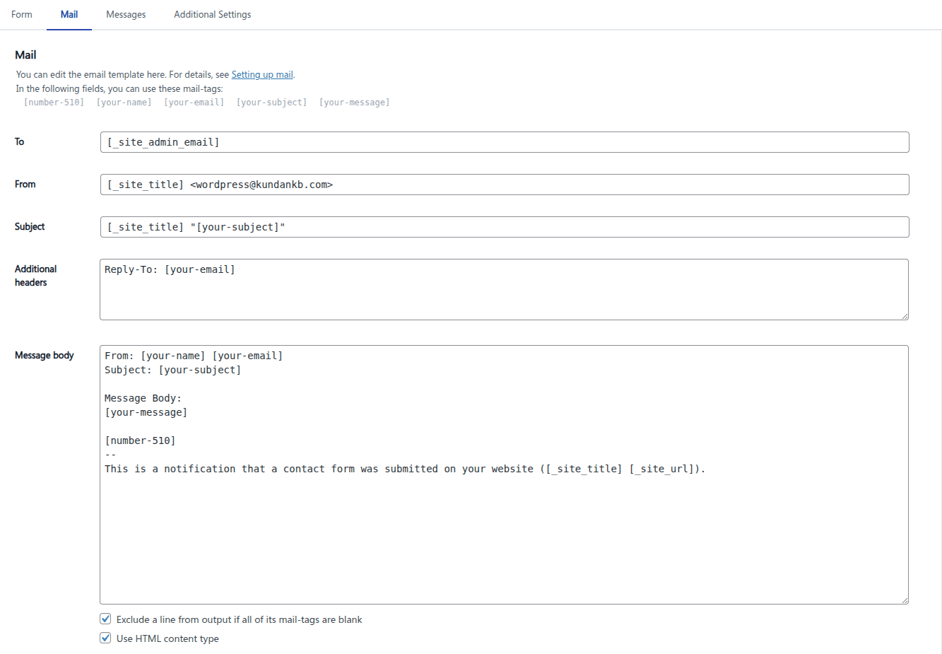 Configuration Error: Invalid Mail Header Fields in Smart Forms Pro